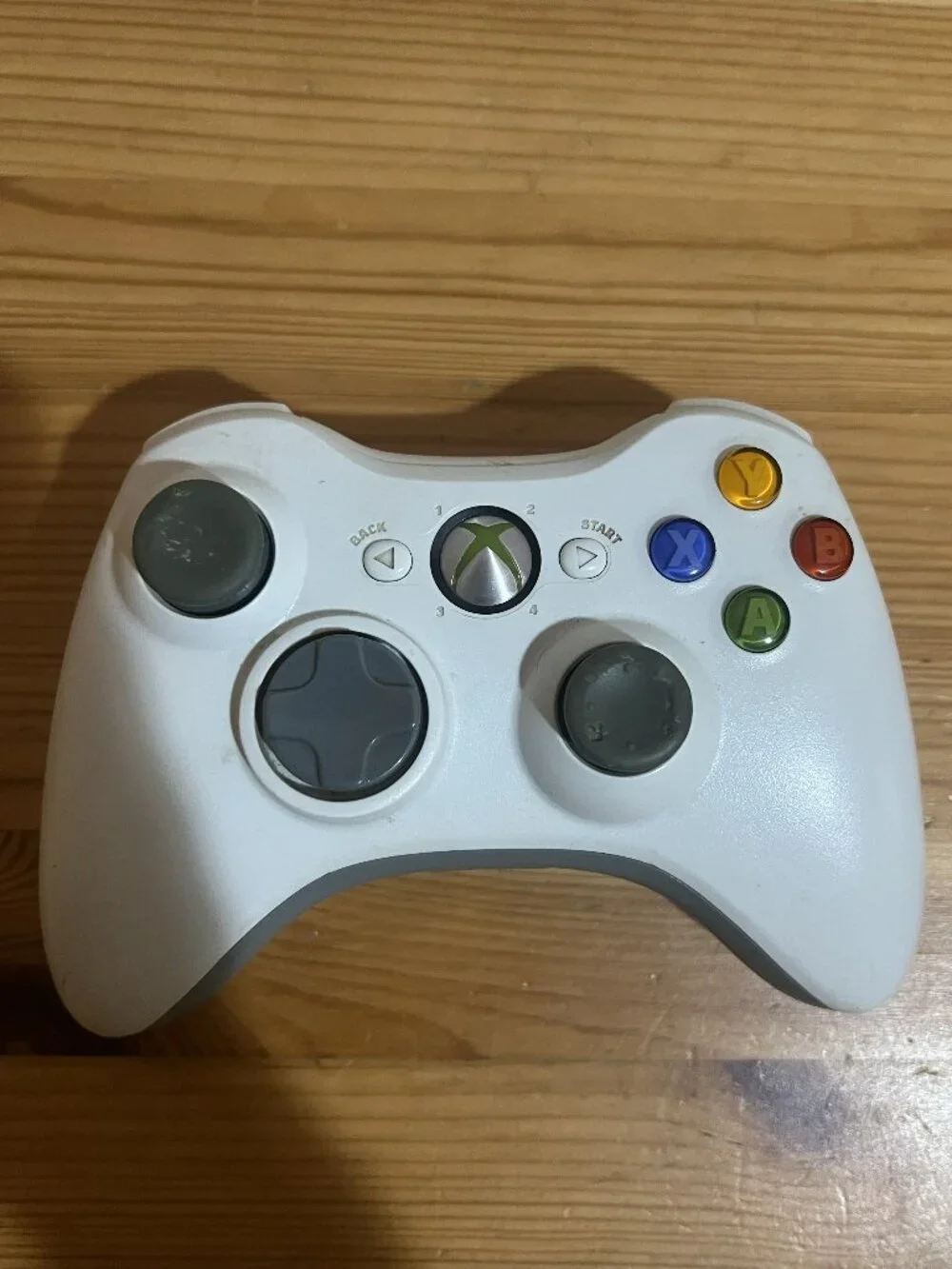 Microsoft Xbox 360 Wireless Controller White Untested $30
